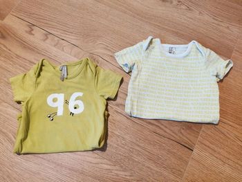 Lot de 2 bodies manches courtes Orchestra