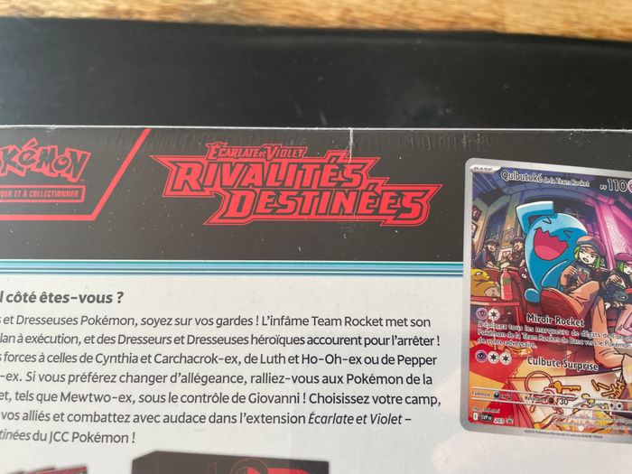 Pokémon - Coffret Dresseur d'Élite (ETB) EV10 Rivalités Destinées FR - photo numéro 5