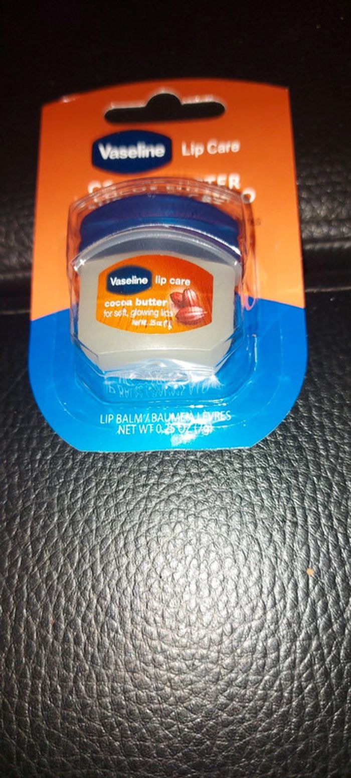 Baume à lèvres Vaseline cacao 7g – Neuf jamais ouvert - photo numéro 2