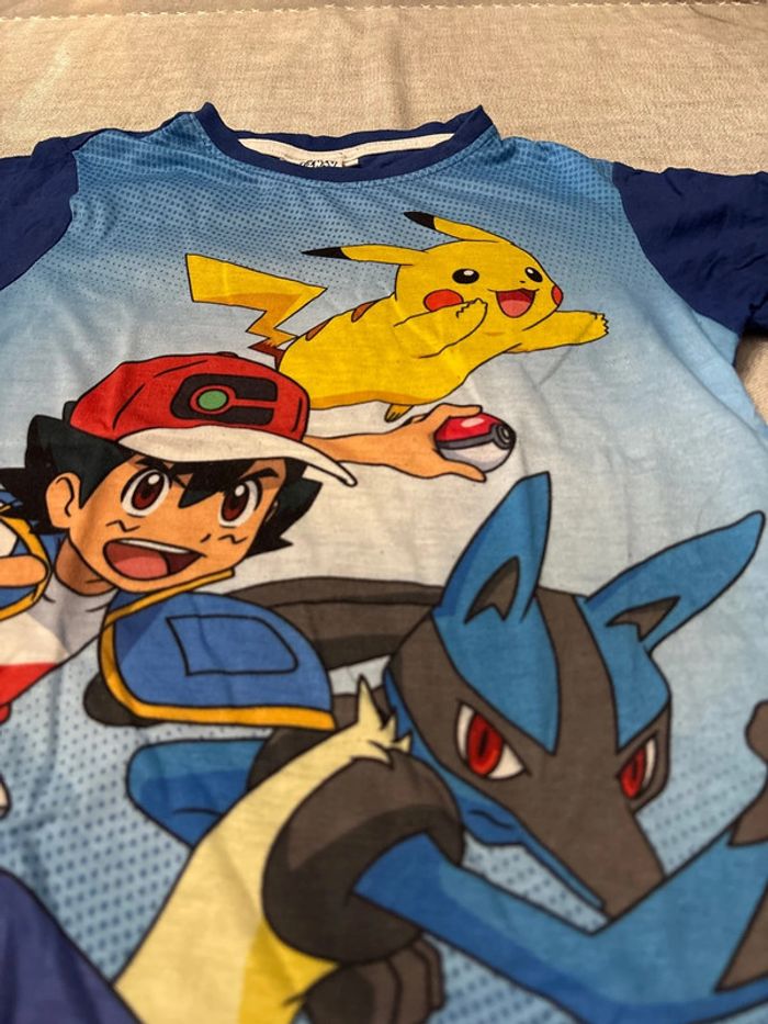 T shirt pokemon 10 ans - photo numéro 2