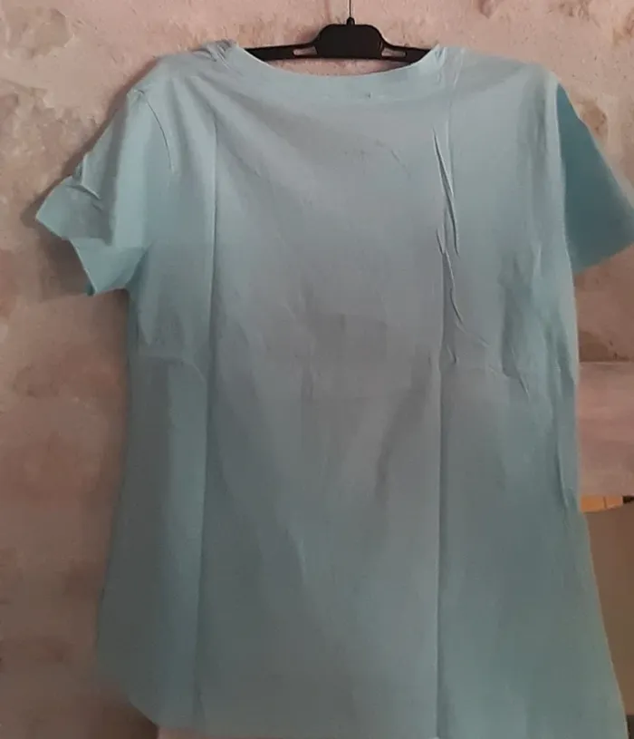 Haut bleu turquoise Taille 2 - photo numéro 5