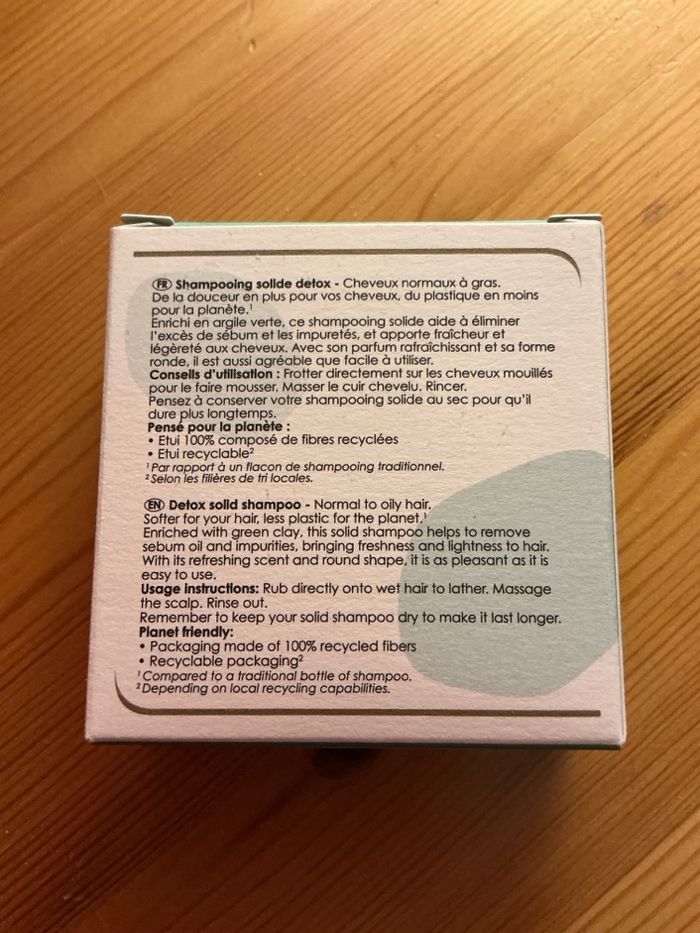 Shampooing solide detox MELVITA - photo numéro 2