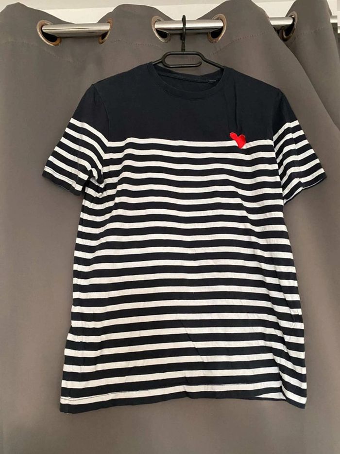 Tee shirt rayé - photo numéro 6