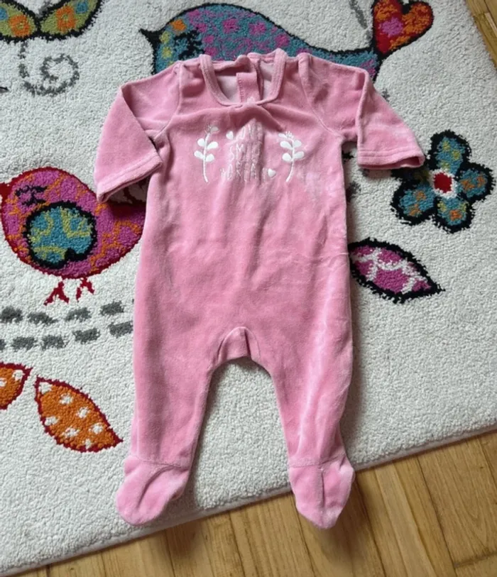 Pyjama bébé fille 1 mois