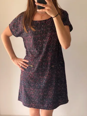 Robe bleu