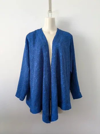 Veste chemise d'été vintage - Impression - taille 38/40