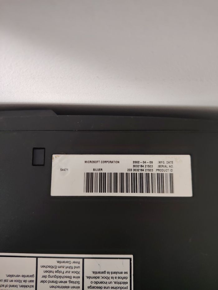 Console xbox première génération - photo numéro 2