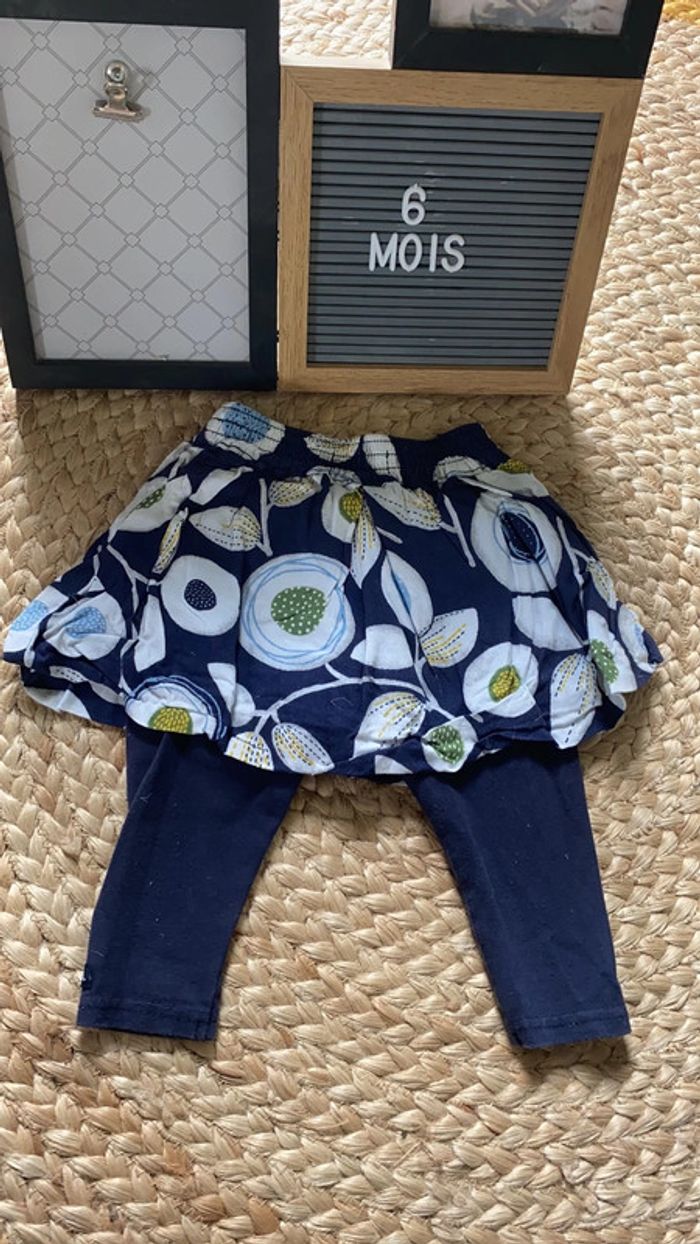 Jupe legging catimini 6 mois - photo numéro 2