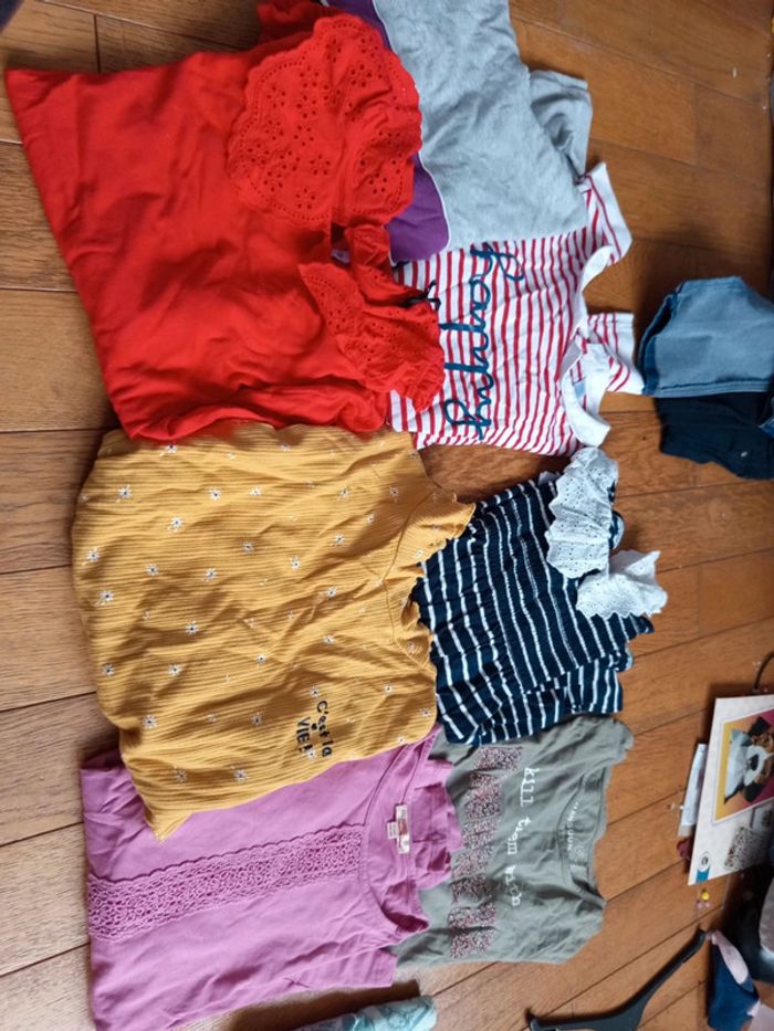 Lot tee shirt manches longues 12 ans