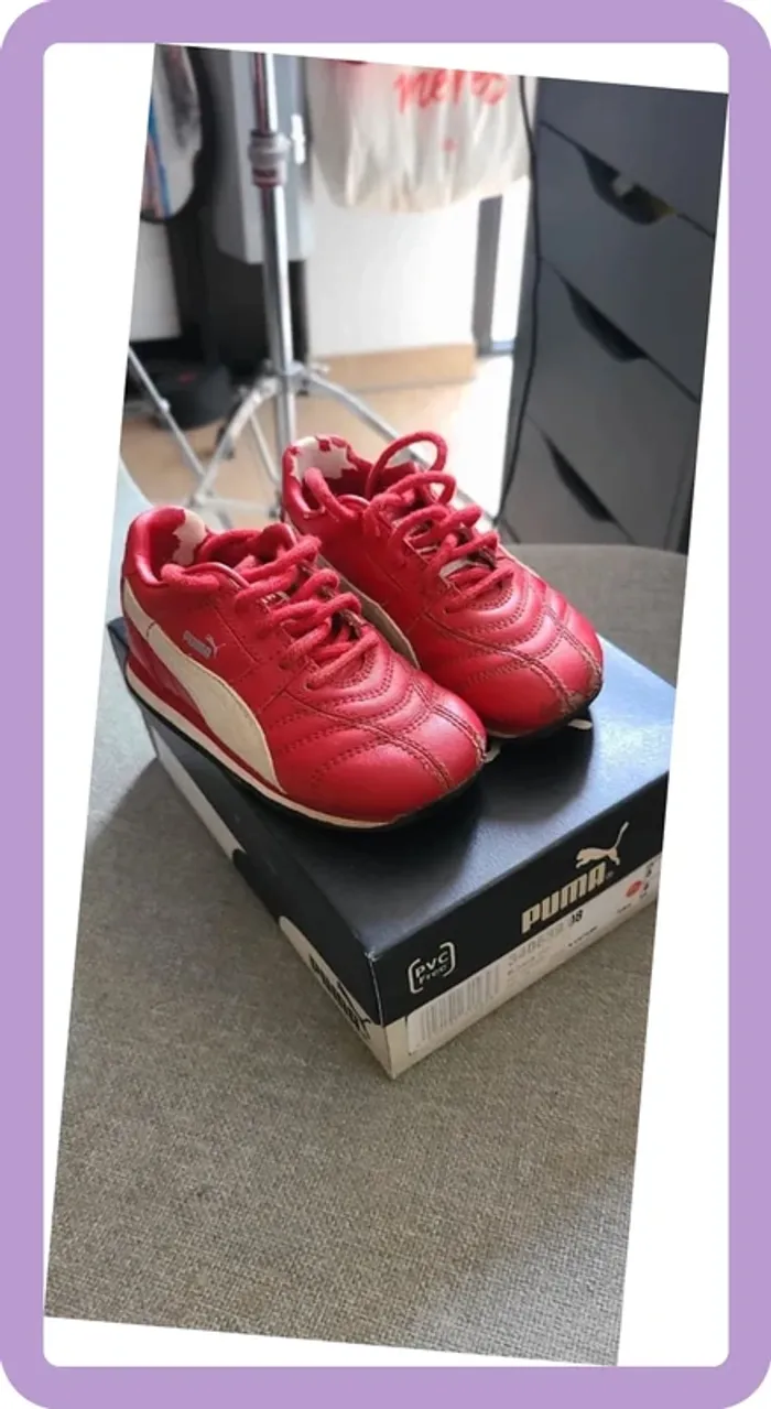 Basket Puma Taille 22 - photo numéro 2
