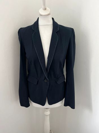 Veste blazer marine cintrée Ikks M