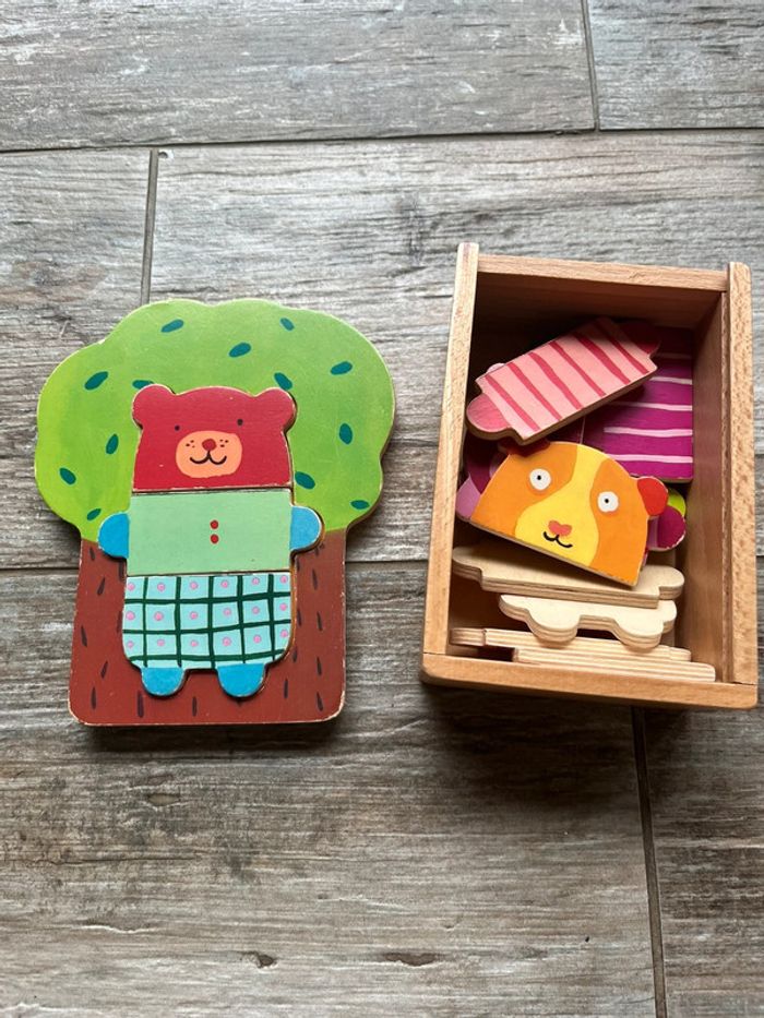 Puzzle en bois - photo numéro 2