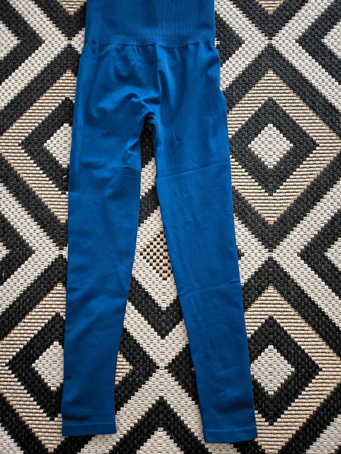 Legging Prozis – Taille XS – Bleu côtelé - photo numéro 3
