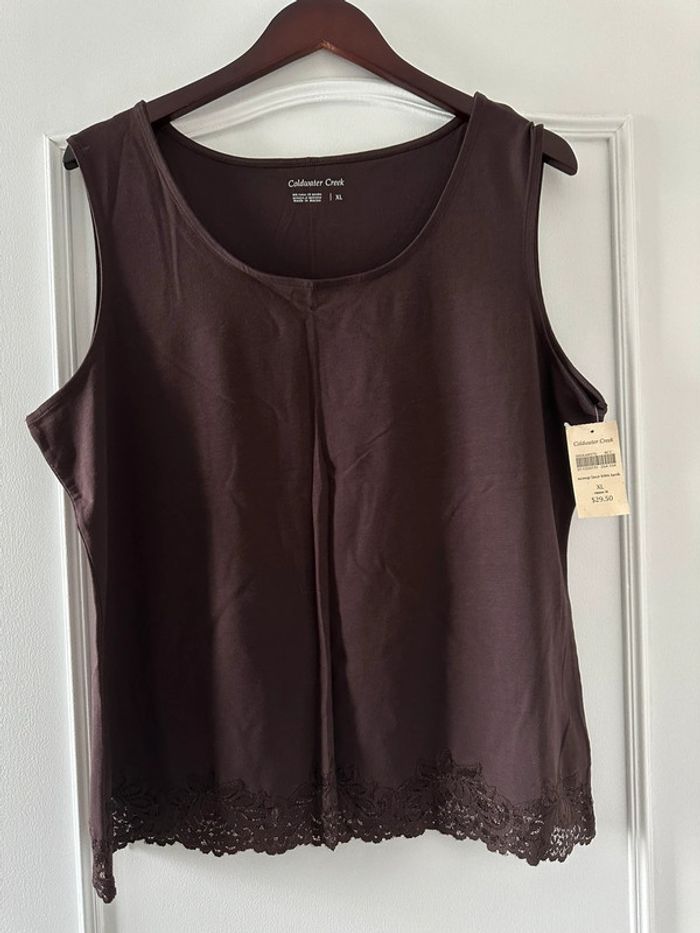 Débardeur  Coldwater Creek taille XL
