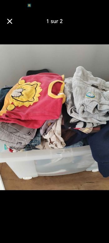 Lot de vêtements de garçon