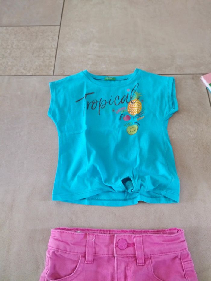 Short et tee shirt 2 ans - photo numéro 2