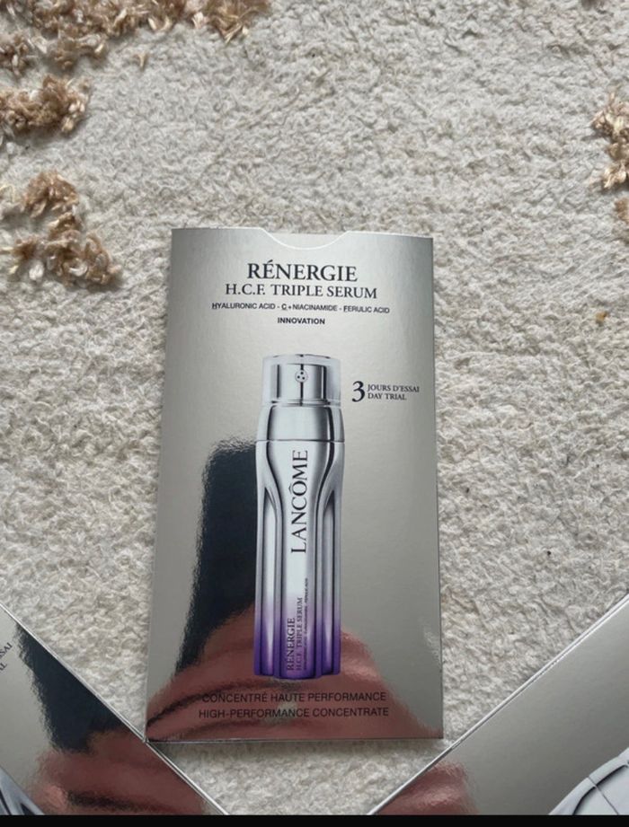 Lancôme Rénergie H.C.F Triple Serum – lot 5×3 ml – Neuf - photo numéro 9