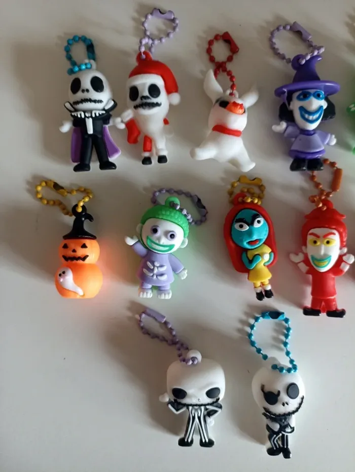 Lot 12 porte clé Mr Jack Tim Burton - photo numéro 2