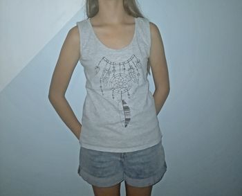 T shirt zen plume 14 ans