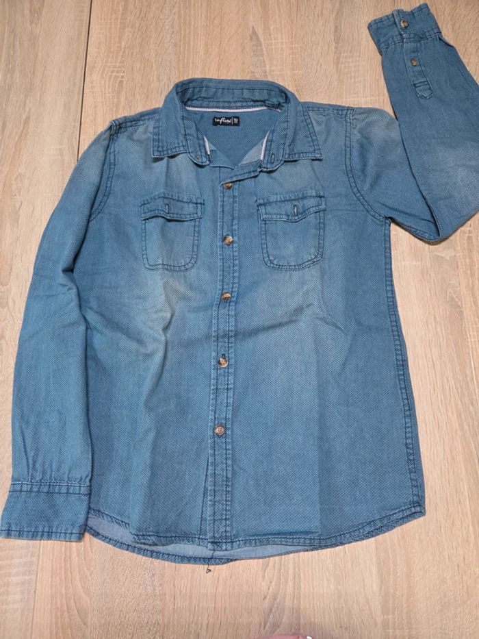 Chemise manches longues ● 10 ans