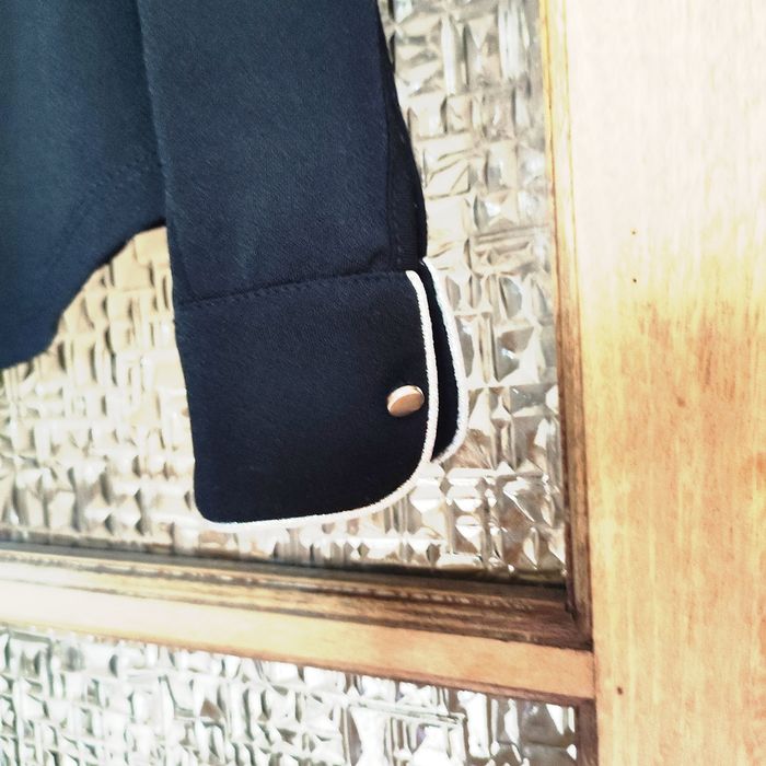 Blouse fluide noire et dorée Camaïeu - photo numéro 4