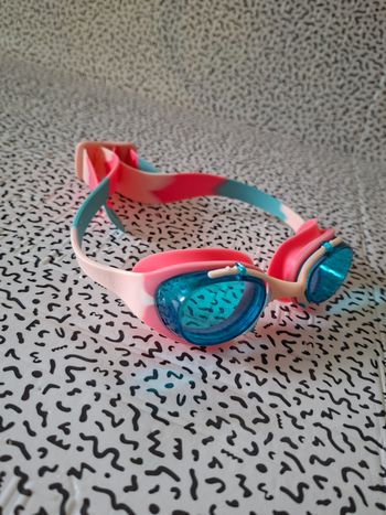 Lunettes de natation Nabaiji Decathlon rose bleu enfant piscine anti-buée