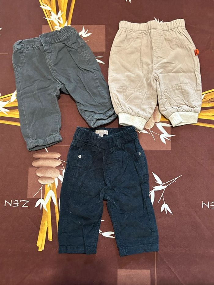 Lot 3 pantalons 3 mois