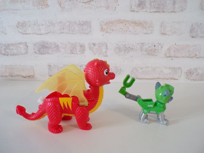 Dragon Flame et Rocky - Rescue Nights Pat Patrouille - Paw Patrol (J15) - photo numéro 3