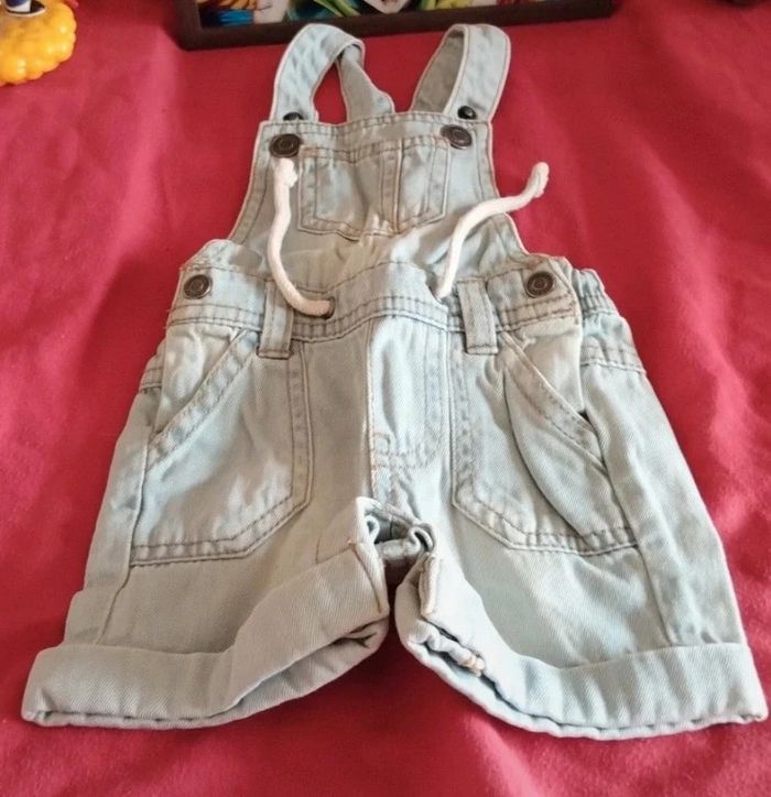 Ensemble salopette short - photo numéro 3