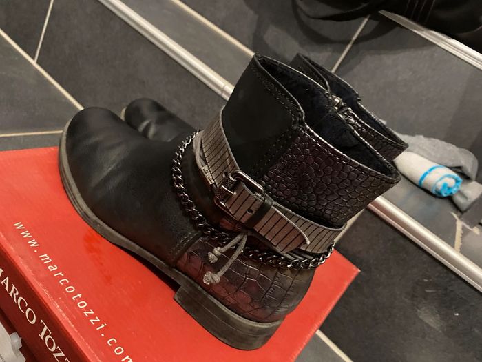 Bottines Marco Tozzi Taille 38 - photo numéro 4