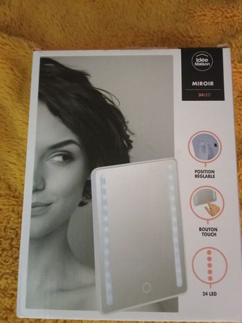 Miroir  à led