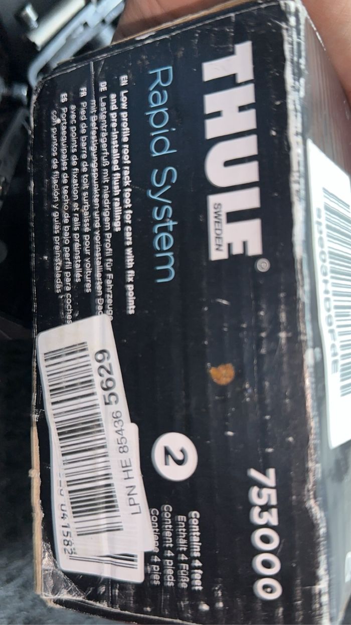 Kit thule rapide system 753 - photo numéro 5