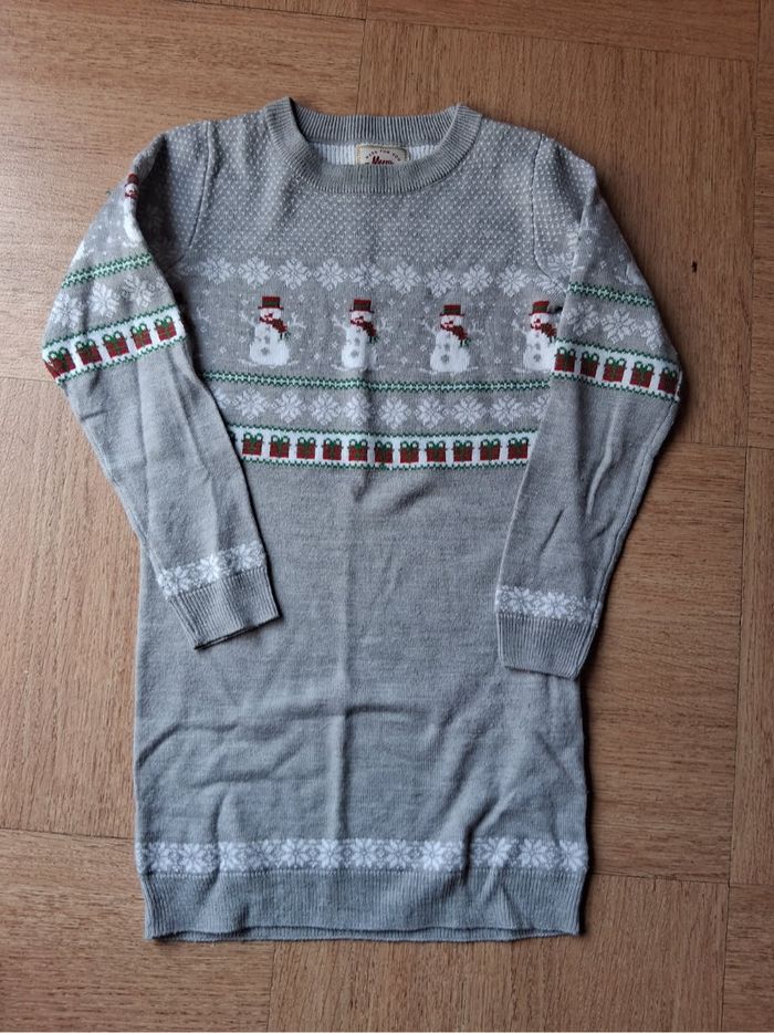 Robe manche longue thème noël