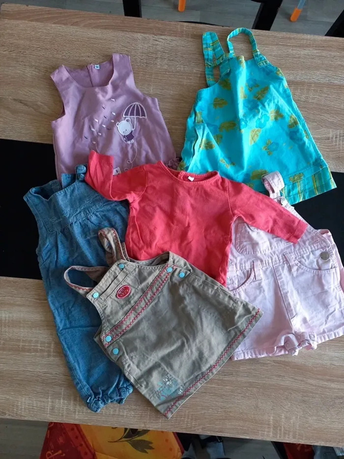 Robes et combi bébé fille 6 mois - photo numéro 14