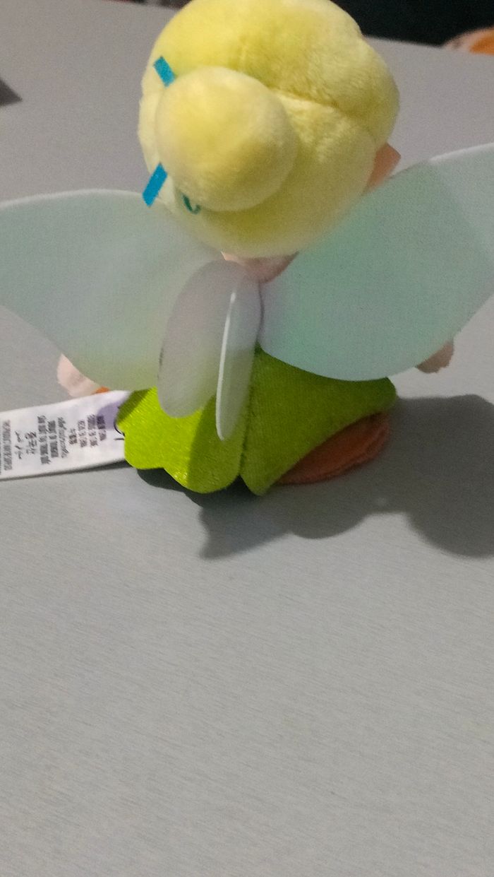 Peluche d'épaule fée clochette Disneyland - photo numéro 2