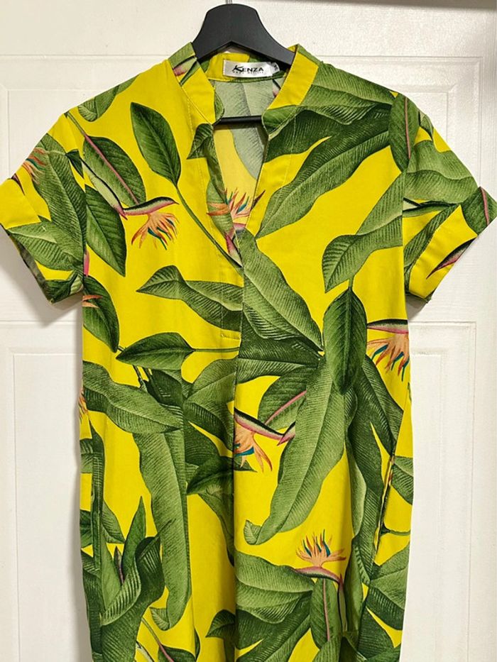 Robe courte à fleurs – Taille 34/36 Neuve - photo numéro 4