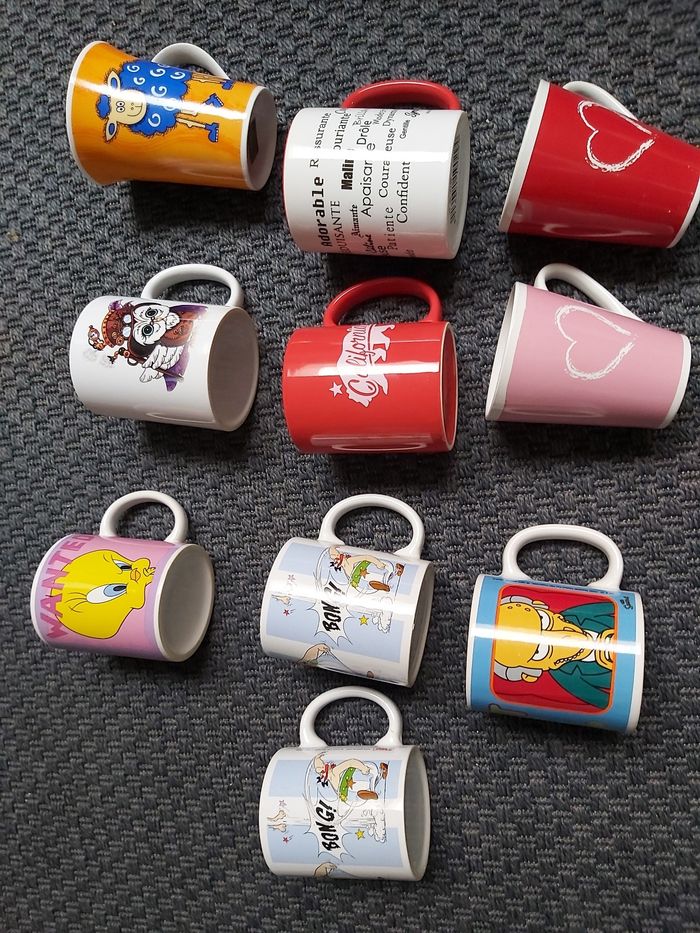 Mugs différentes modele