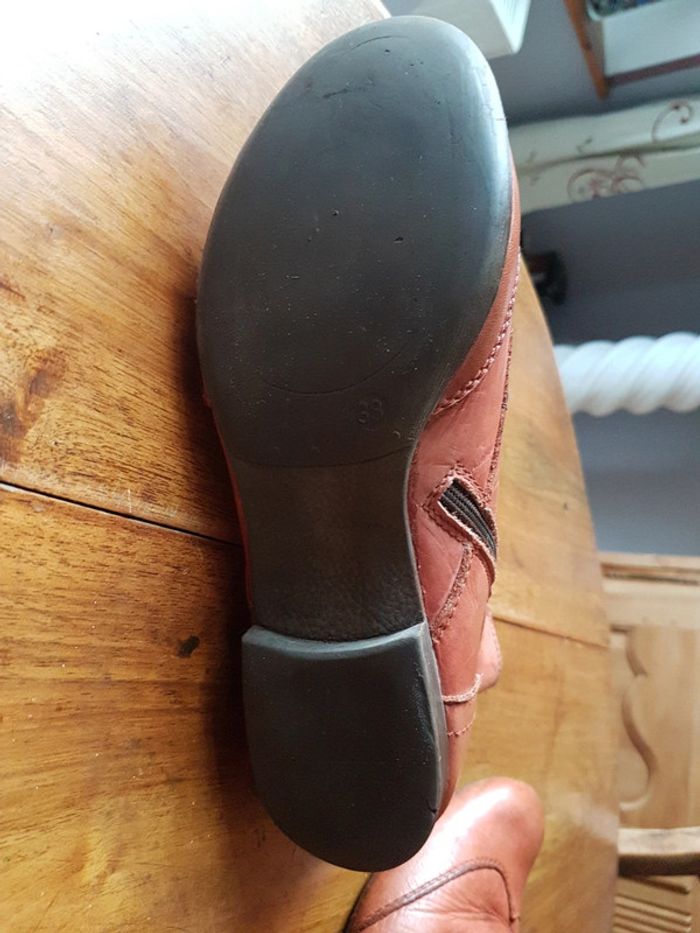 Bottines MEXX tout cuir 38 - photo numéro 10