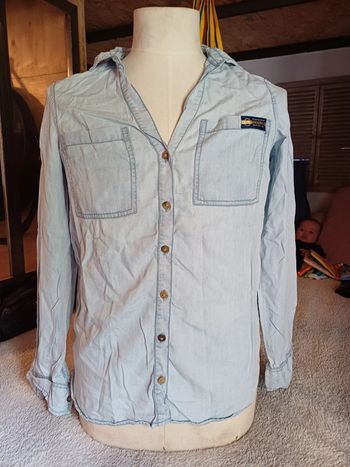 Chemise superdry homme taille xs