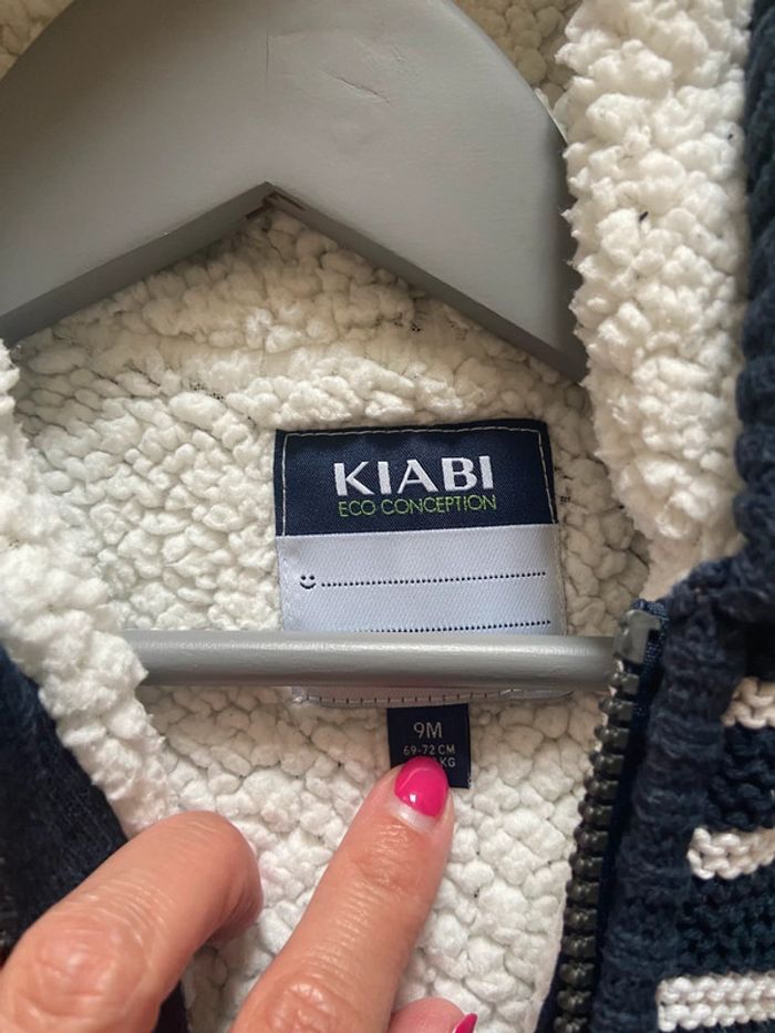 Gilet chaud Kiabi 9 mois - photo numéro 2