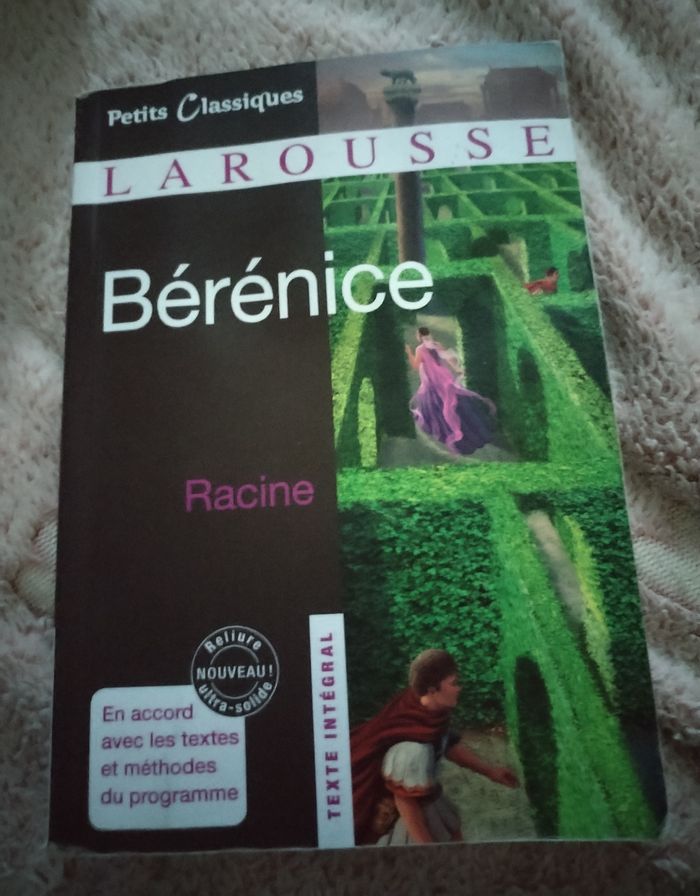 Livre "Berenice" Larousse/Petits classiques/Texte integral 176 pages