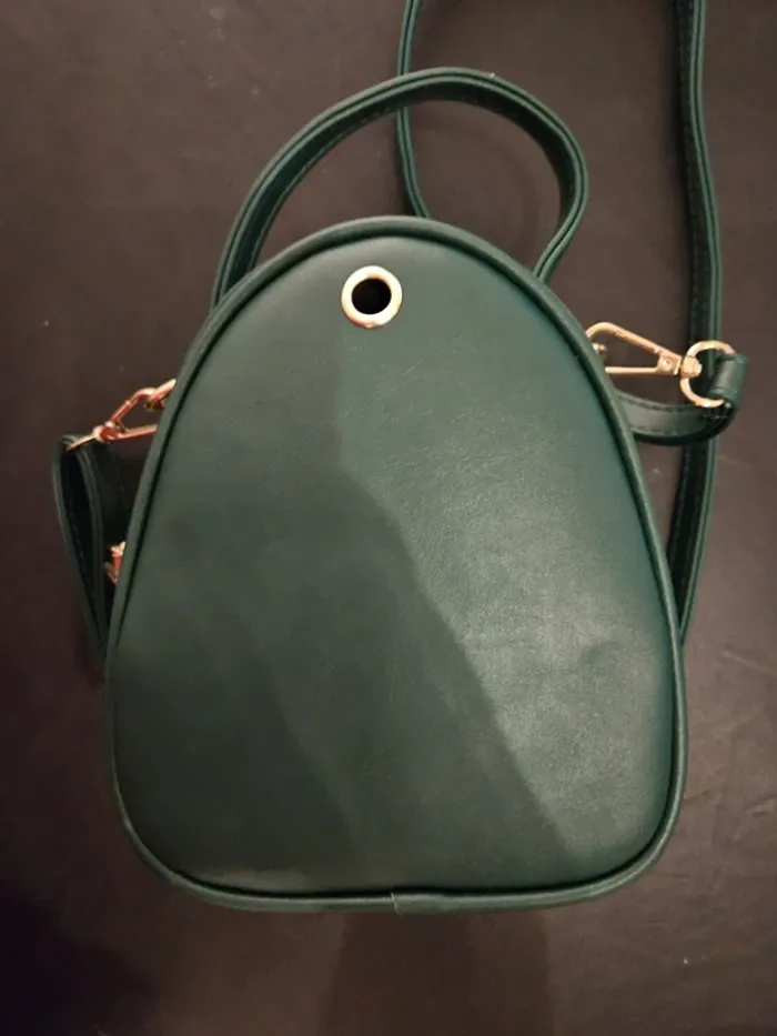 Petit sac bandoulière vert - photo numéro 4