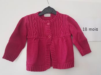 Gilet gemo 18 mois