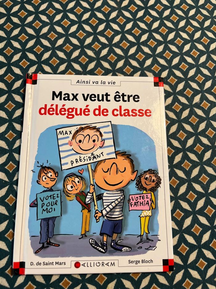 Max veut être délégué de classe