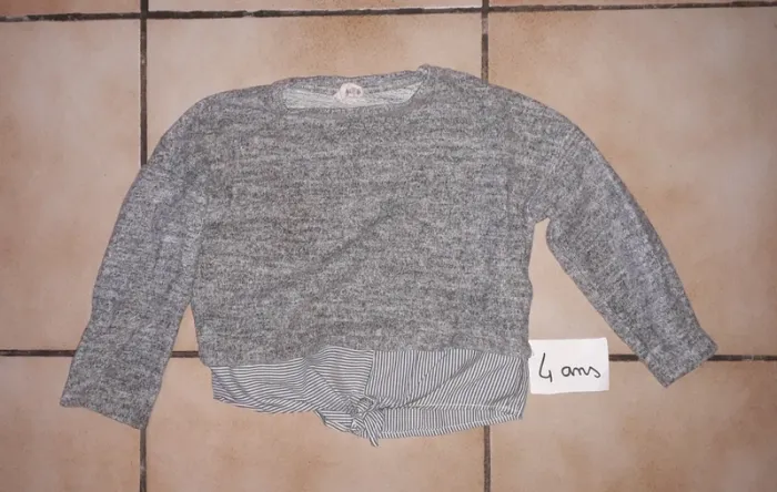 Pull 4 ans fille