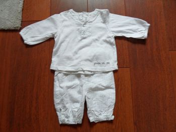 Ensemble 2 pièces Fille, Grain de Blé, taille 1 mois