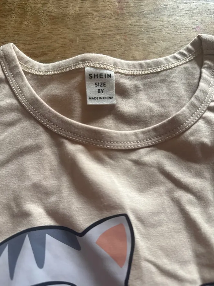 T-shirt chat - photo numéro 3