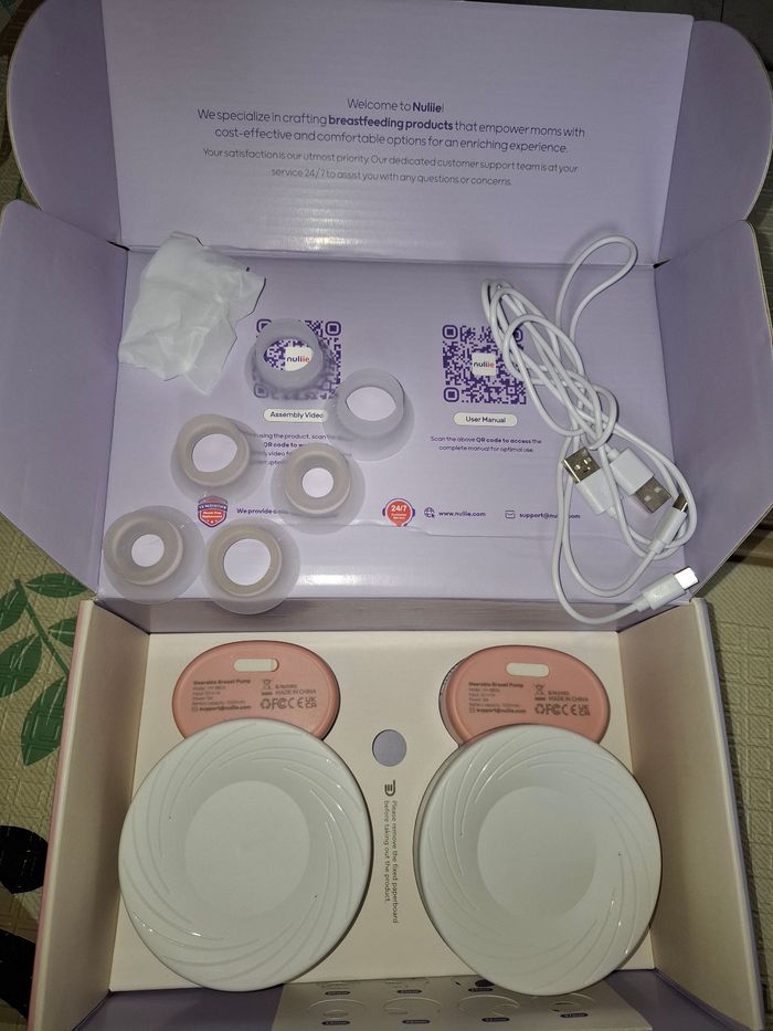 Tire-lait nomade Nuliie YM-8806 violet – très bon état - photo numéro 4