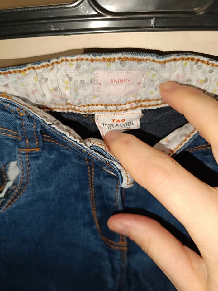 🌟Jeans skinny fille 12 ans TBE 🌟 - photo numéro 2