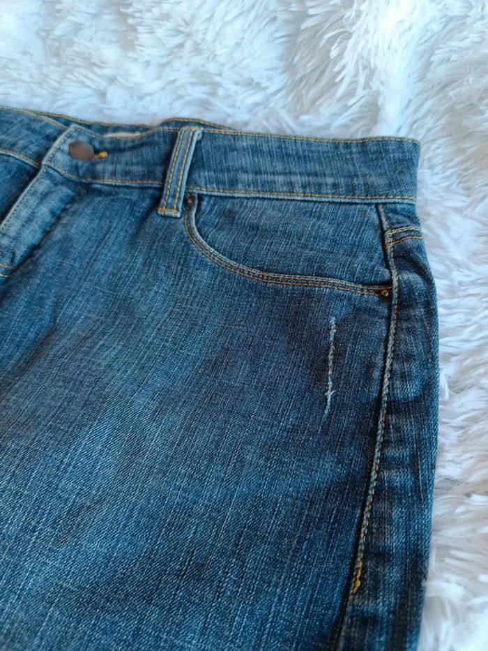 Mini-jupe en jean T. 42 Autre ton - photo numéro 5